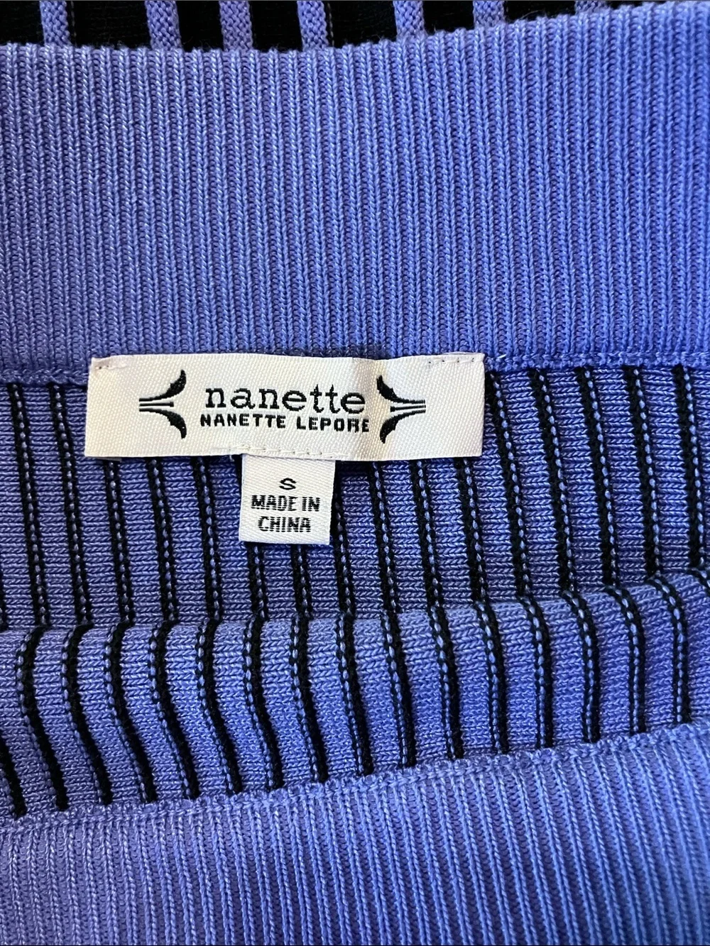 Nanette Lepore Cobalt Blue Pleated Midi Skirt